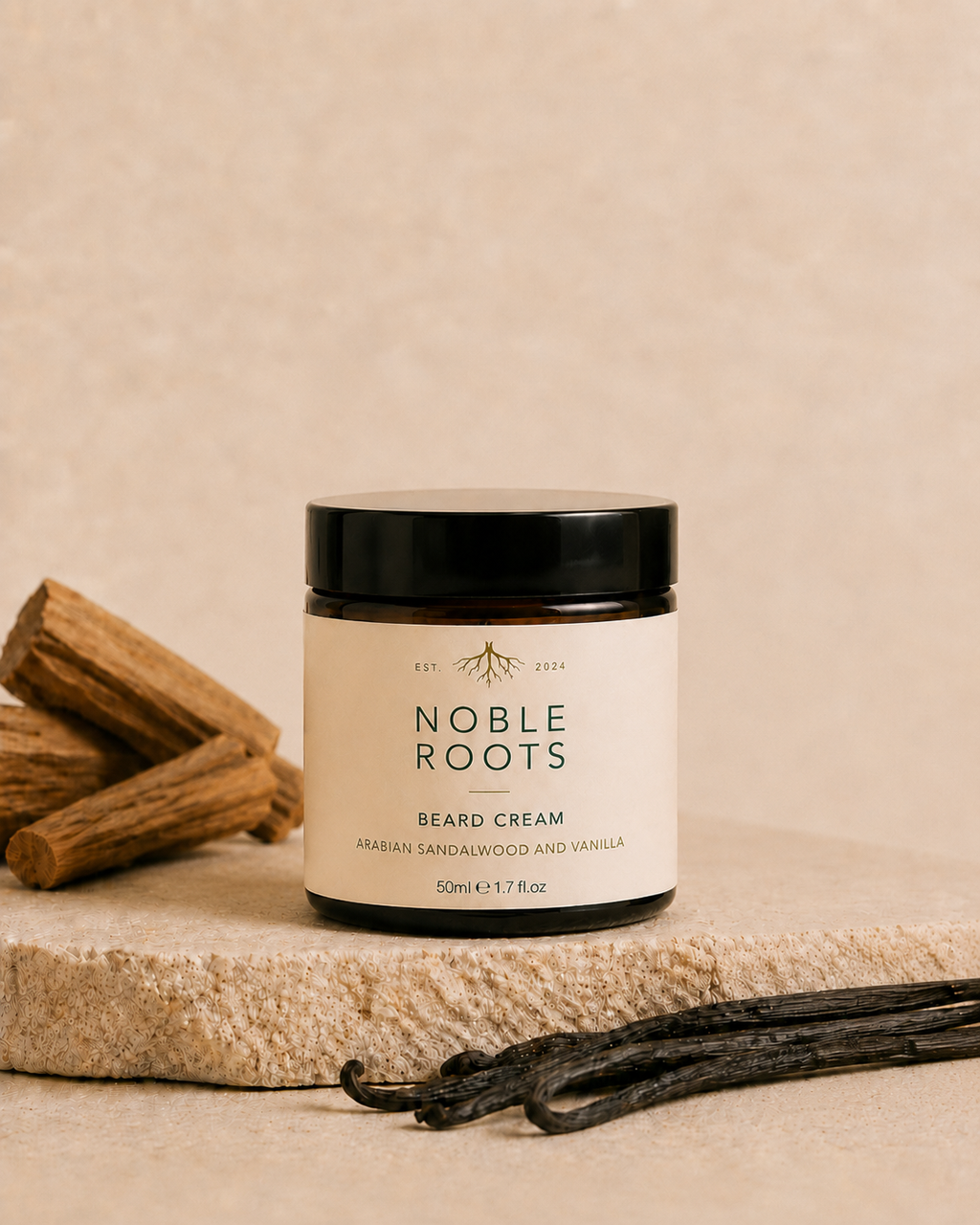 Beard Cream - Arabian Sandalwood & Vanilla